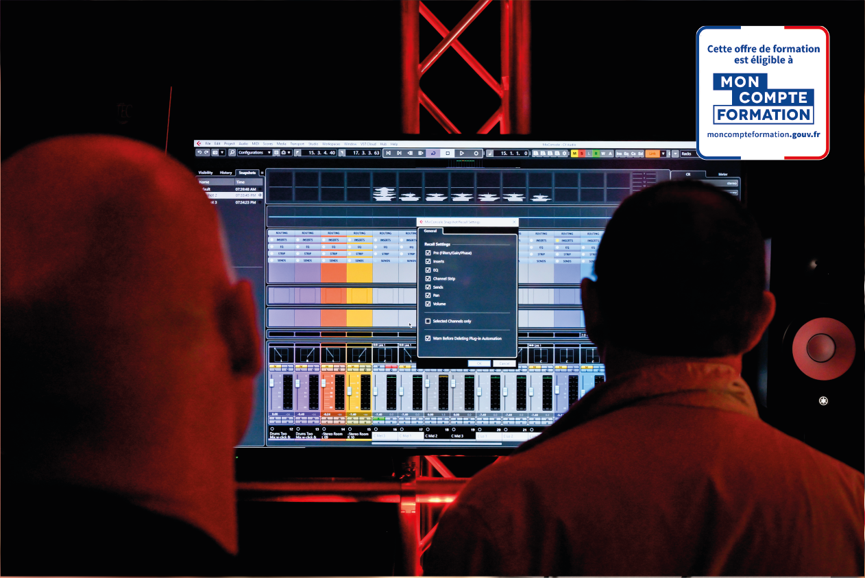 Formation Cubase éligible CPF