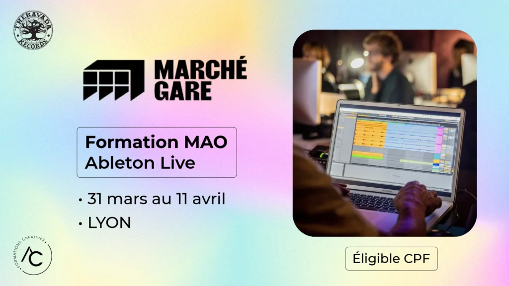 Formation Ableton Live Pro Lyon Marché Gare