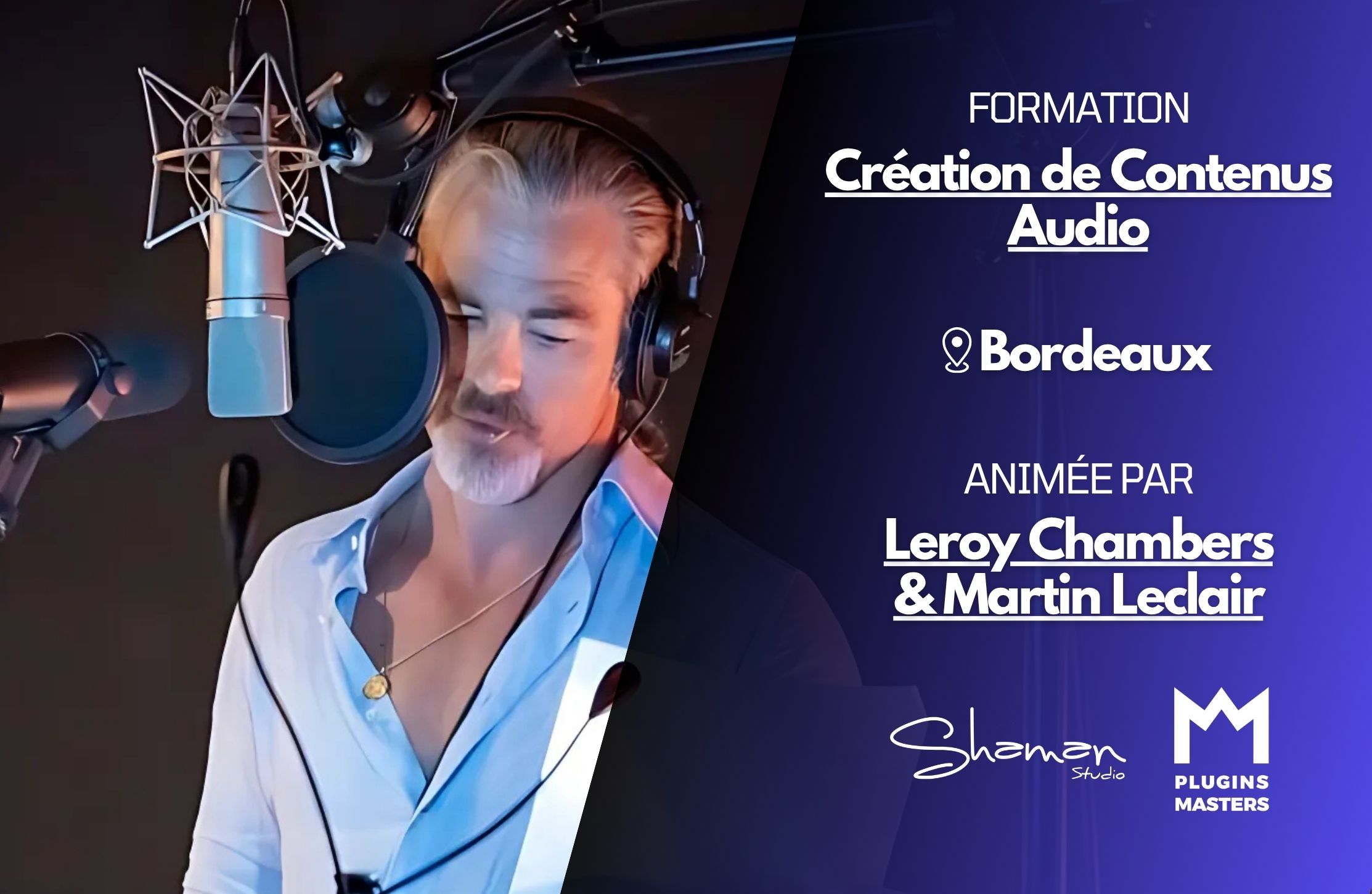 du 13 au 17 octobre 📍 Bordeaux I Shaman Studio