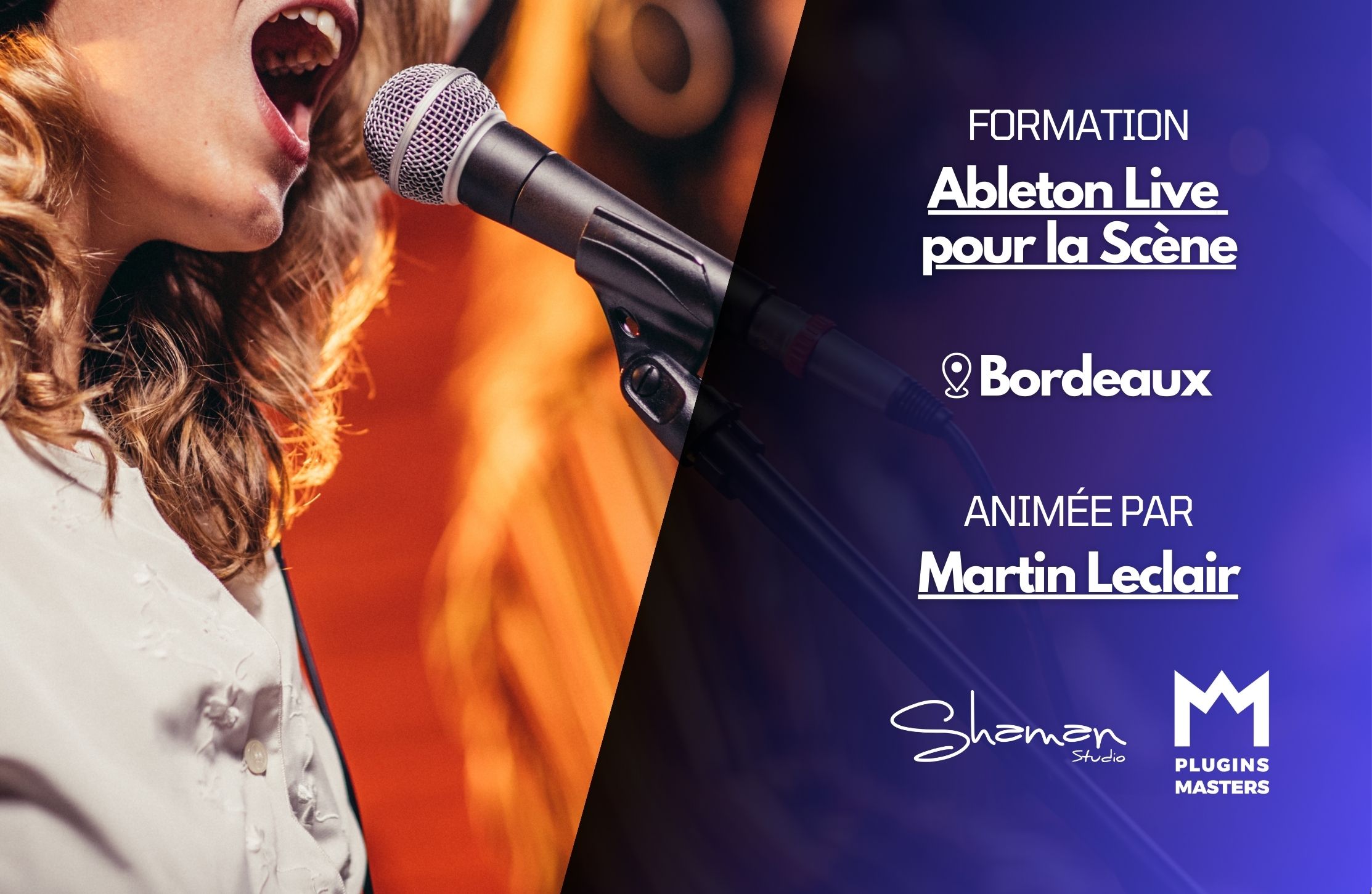 du 24 au 28 novembre 📍 Bordeaux I Shaman Studio